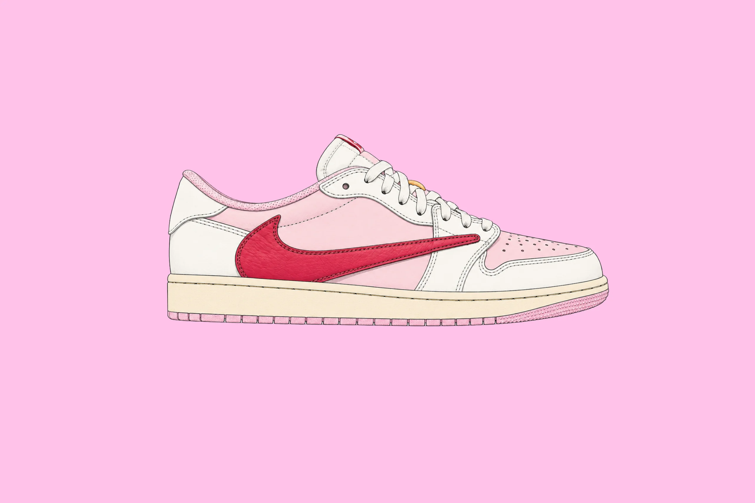 Air Jordan 1 Low — Pink