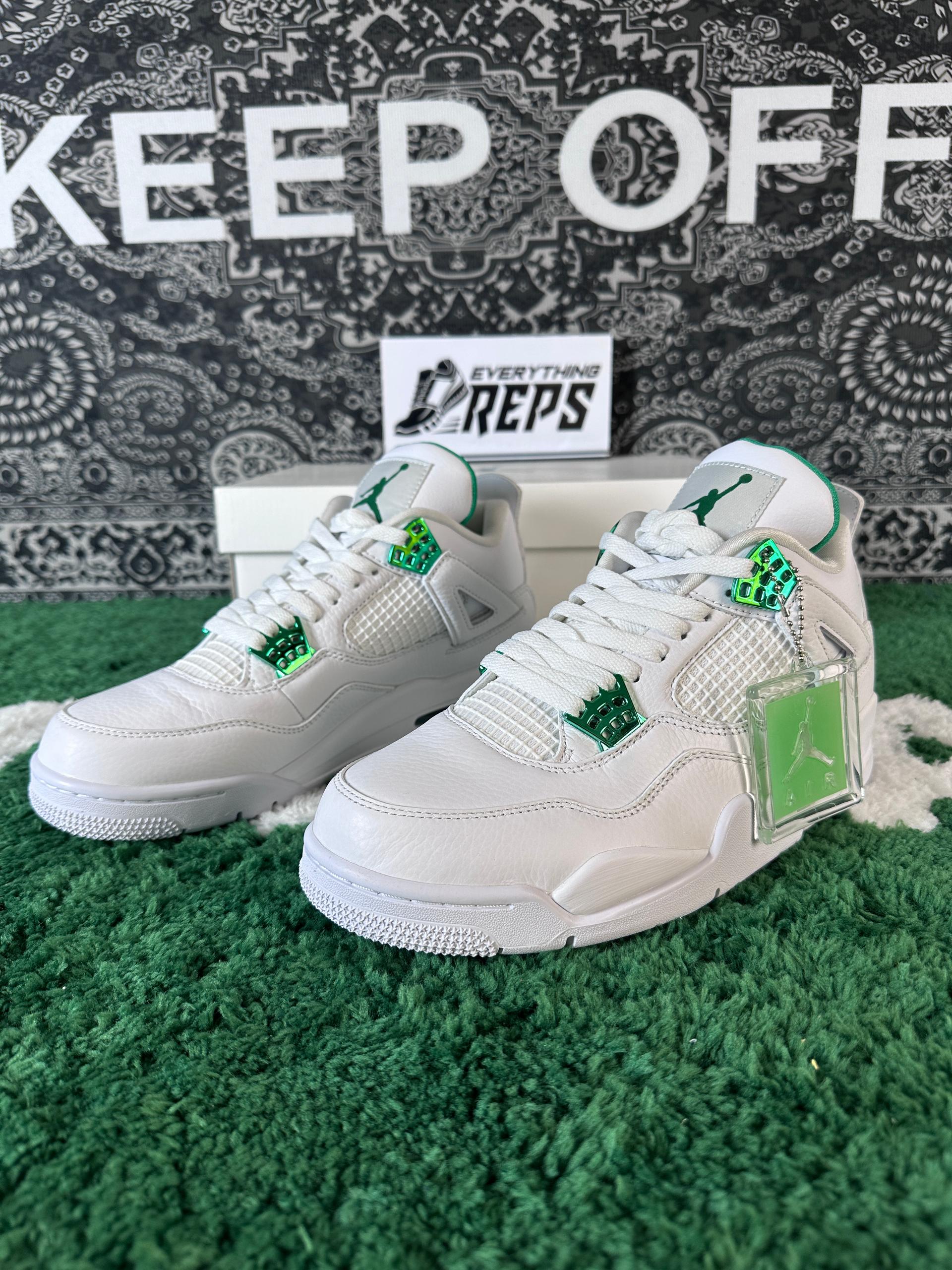 AJ4 Retro Metallic Green - Image 3
