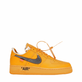 Air Force 1 Low OFF-WHITE University Gold Metallic Silver
