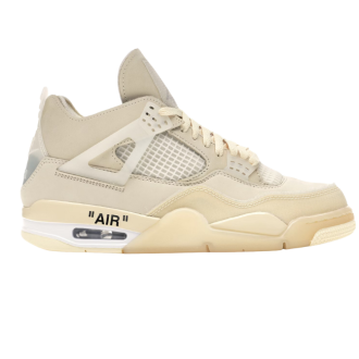 AJ4 Retro Off-White Sail