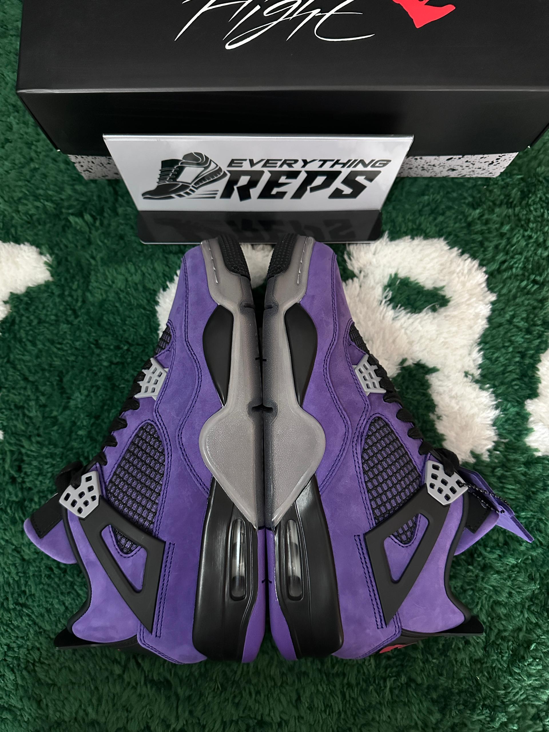 TS Friends & Family Purple AJ4s - Image 2