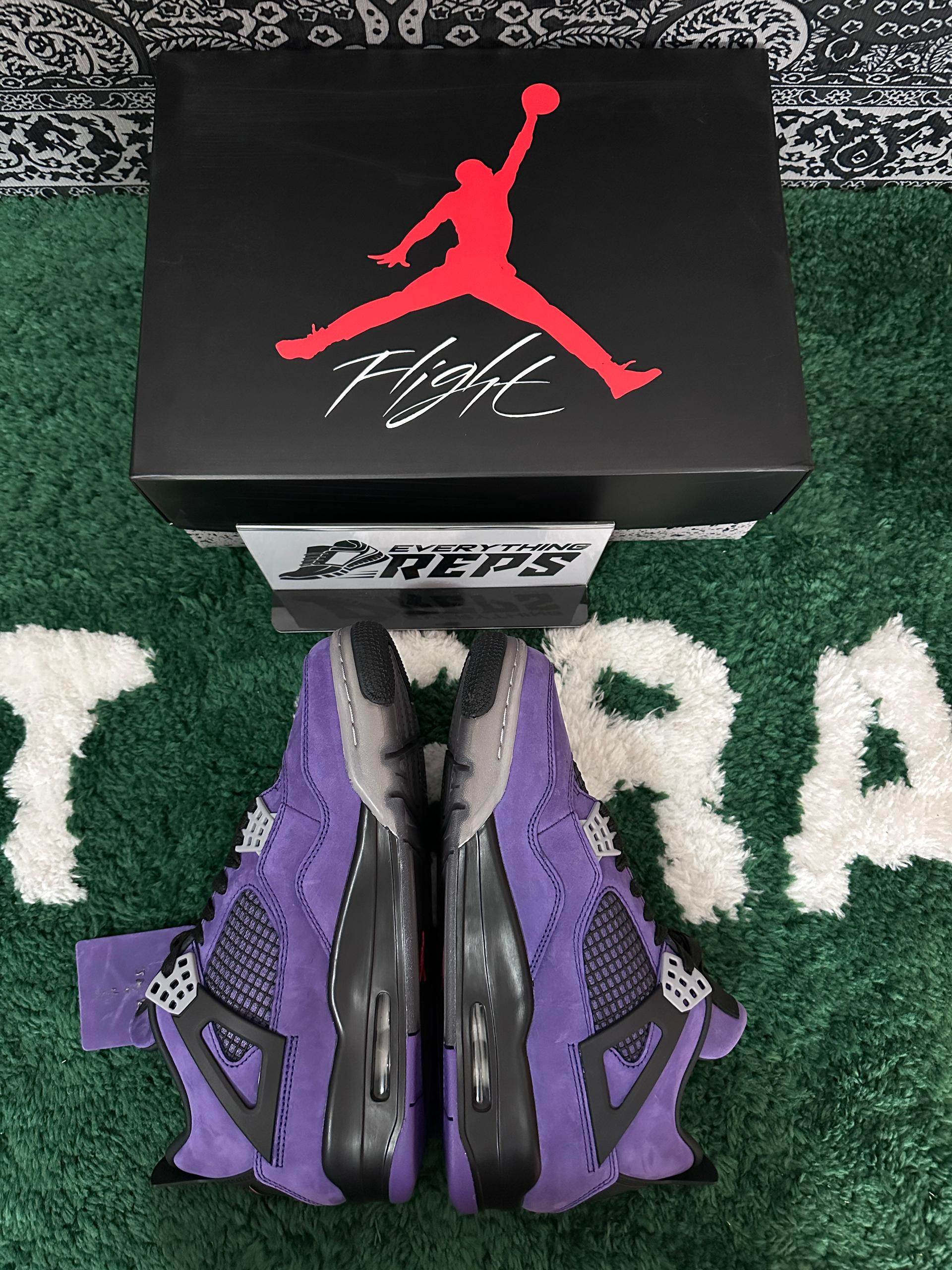 TS Friends & Family Purple AJ4s - Image 3