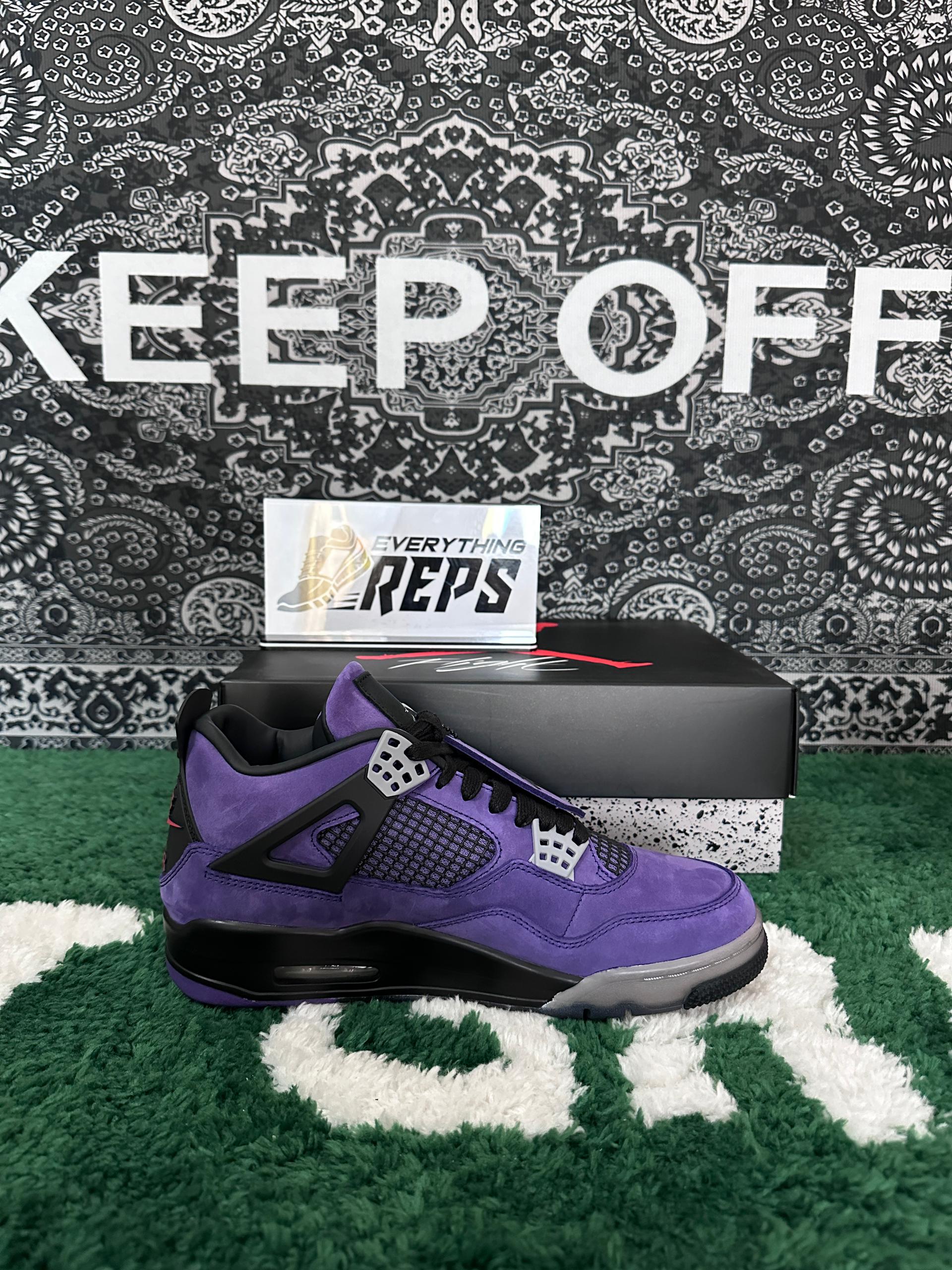 TS Friends & Family Purple AJ4s - Image 4