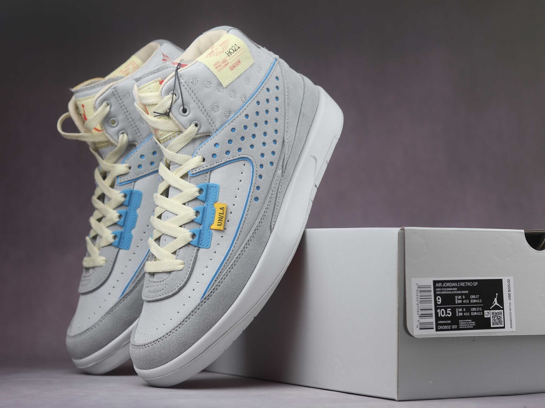 AJ2 Retro SP Union Grey Fog - Image 11