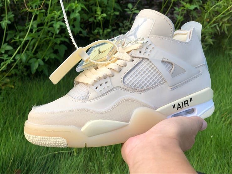 AJ4 Retro Off-White Sail Extended Size - Image 8