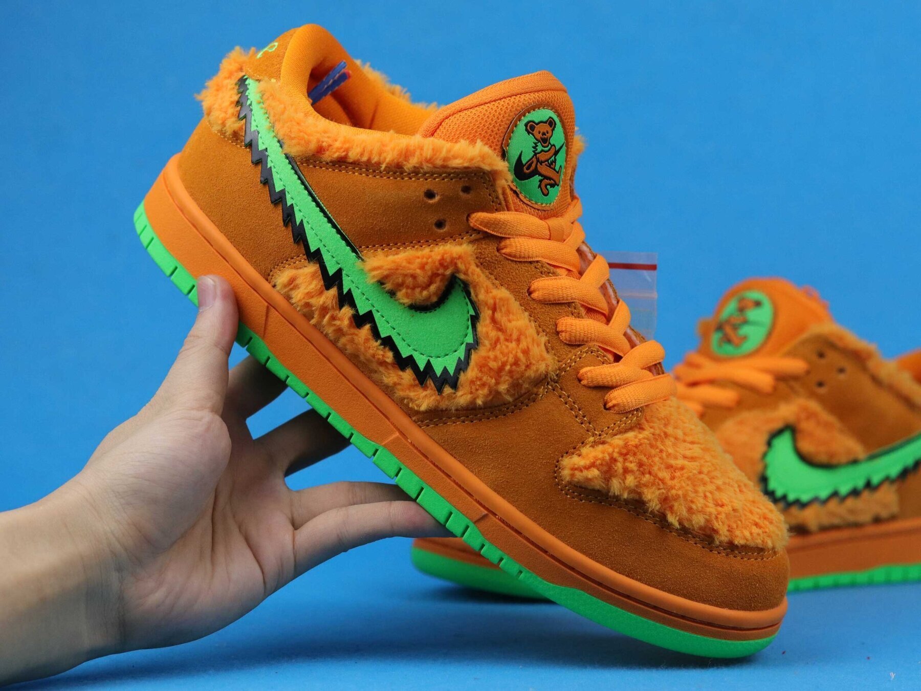 SB Dunk Low Grateful Dead Bears Orange - Image 8