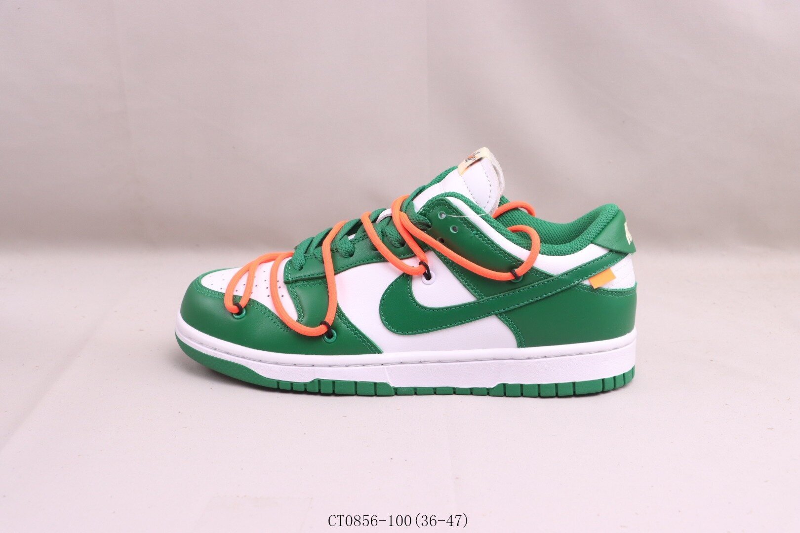 Dunk Low Off-White Pine Green - Image 4