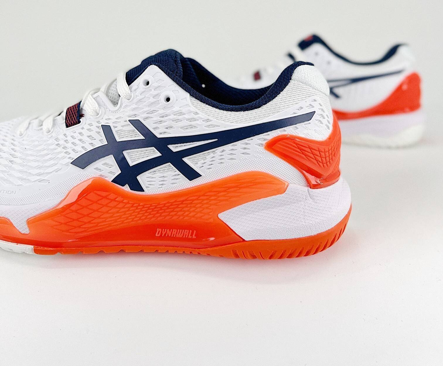 ASICS Gel-Resolution 9 Clay White/Orange - Image 2
