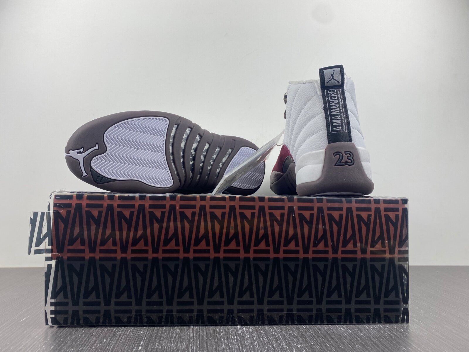 AJ12 Retro SP A Ma Maniére White - Image 2