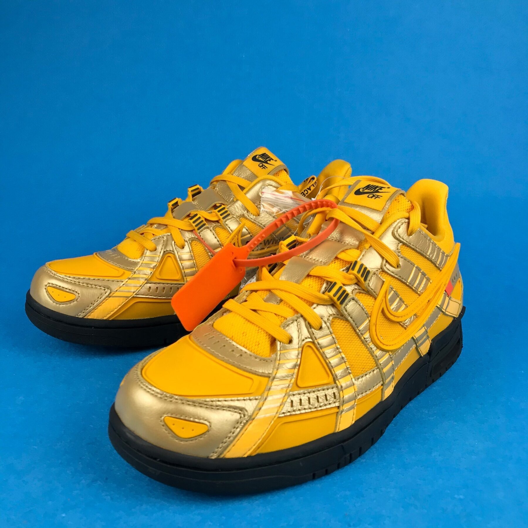 Air Rubber Dunk OFW University Gold - Image 7