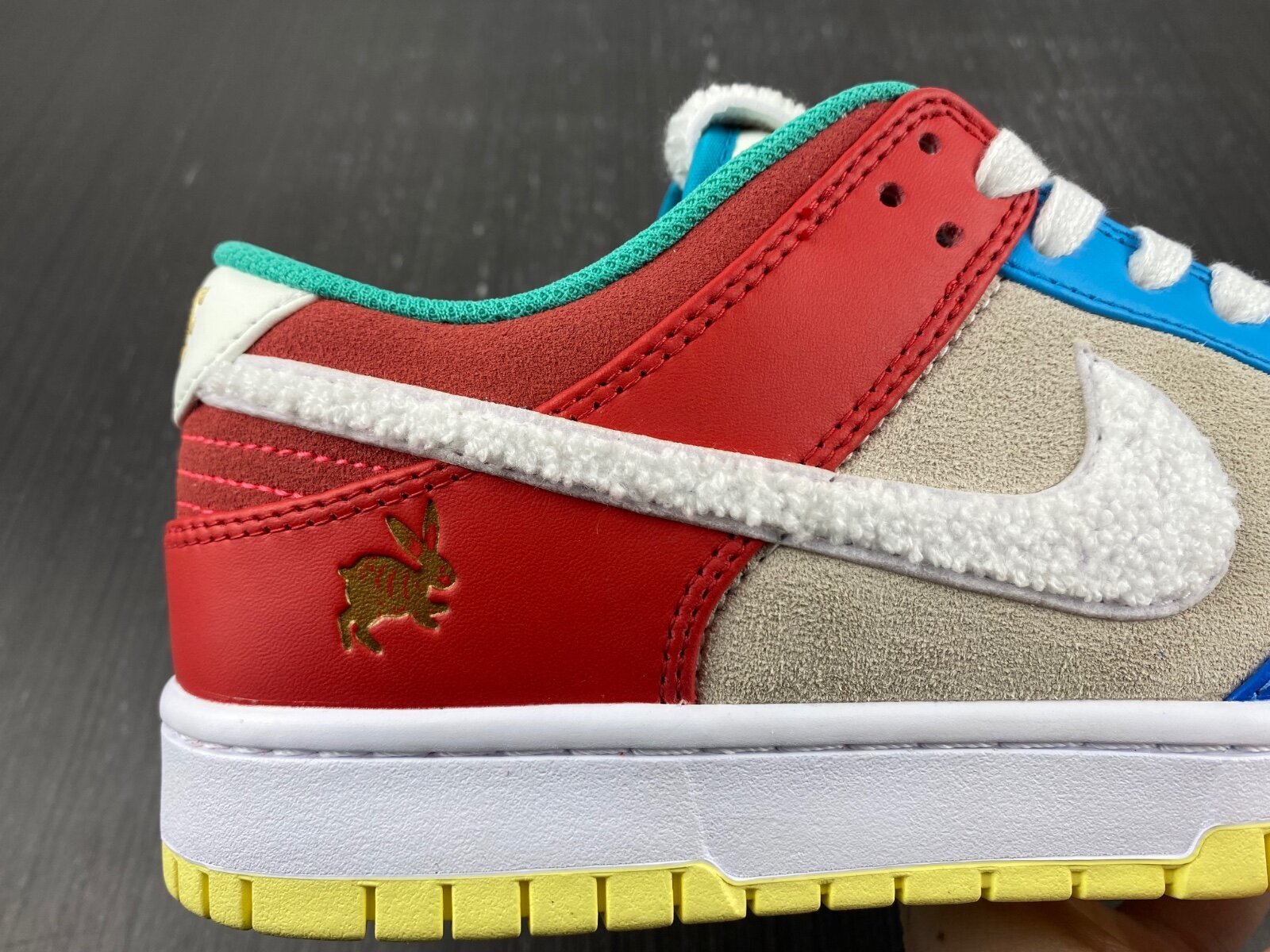Dunk Low Retro PRM Year of the Rabbit Blue Orange Cream - Image 7