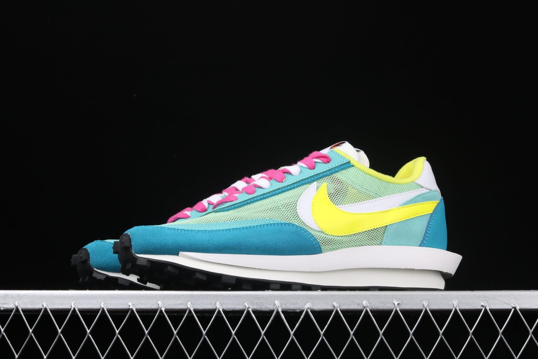 LDV Waffle, Sacai Blue Green Yellow White - Image 5