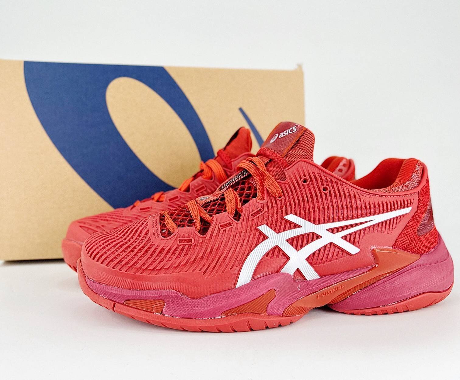 ASICS Court FF 3 Novak Rust White - Image 9