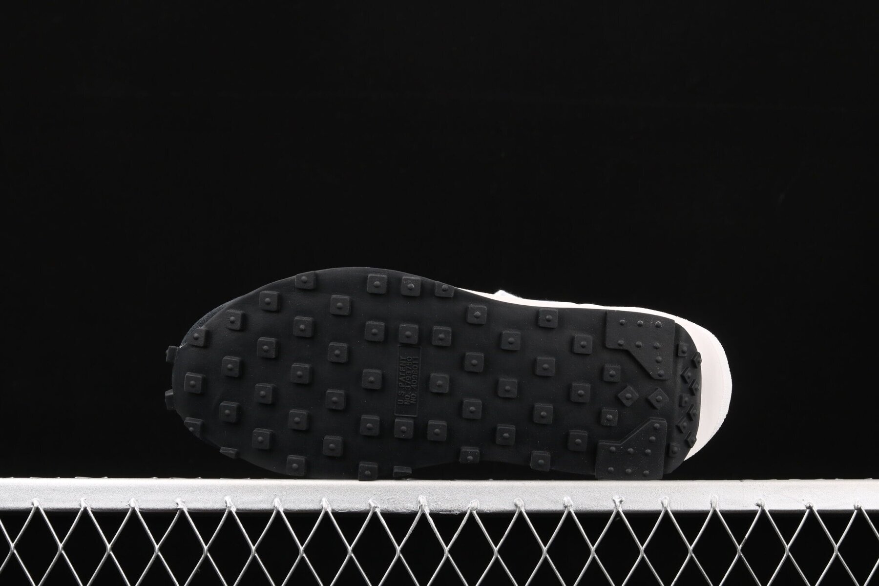 Sacai x Fragment Design x Lvd Waffle Daybreak Grid Navy Blue Black - Image 3