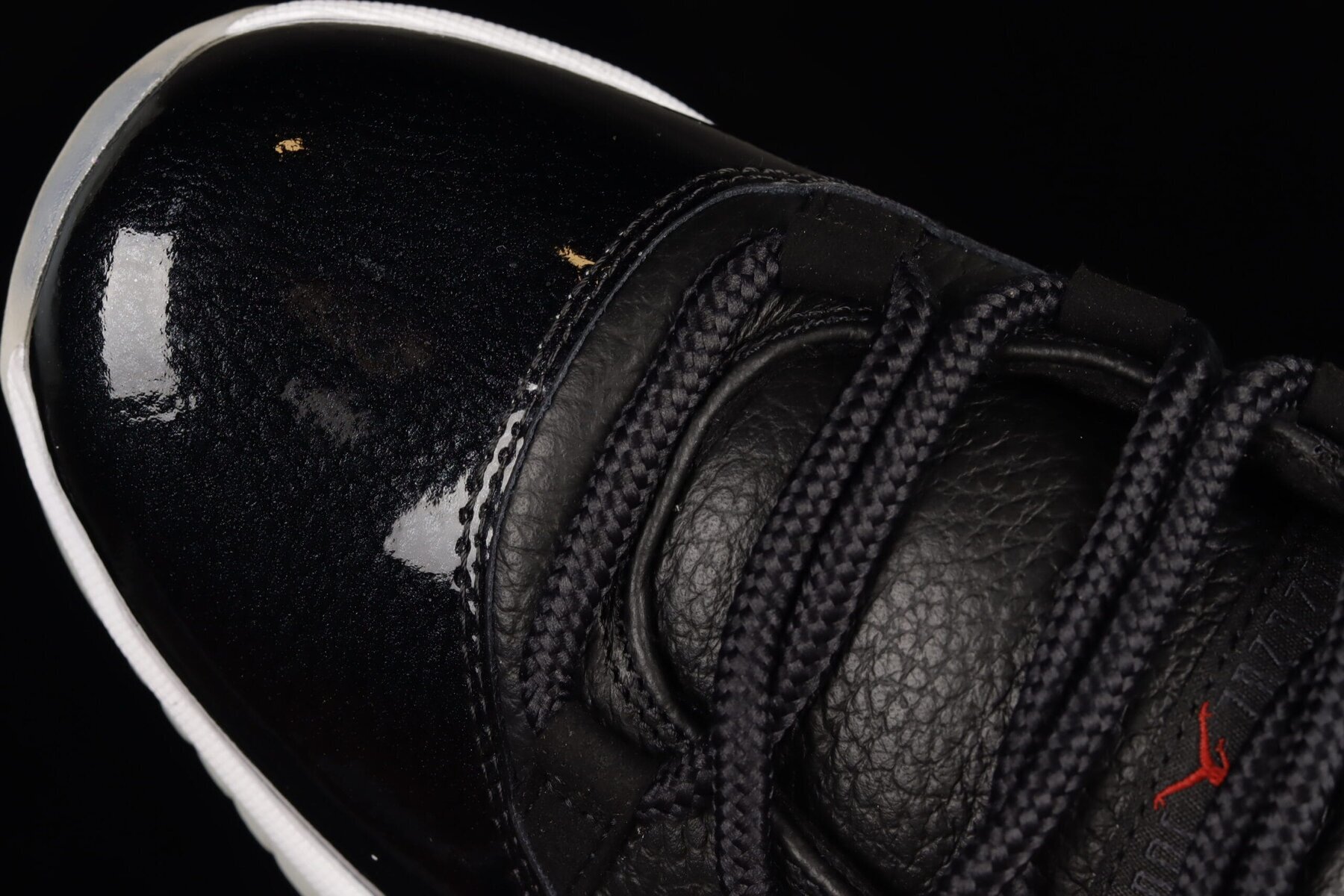 AJ11 Retro Low 72-10, Black/White/Sail/Gym Red - Image 8