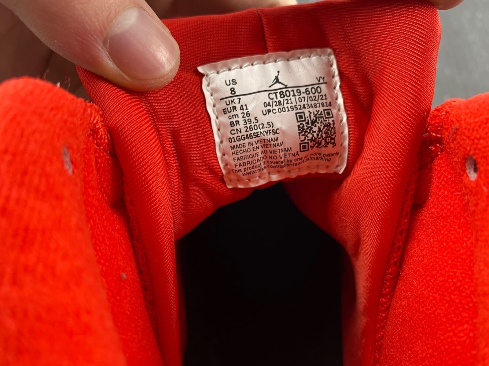 AJ9 Retro Chile Red - Image 4