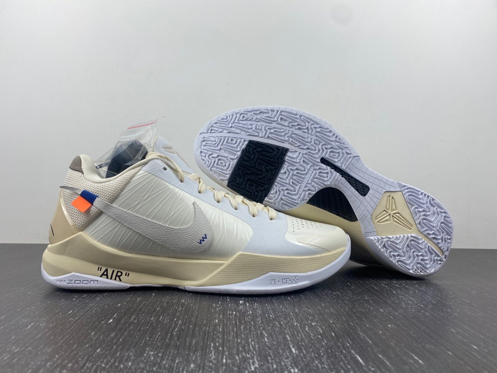 Off-White x Kobe 5 Protro Custom White - Image 2
