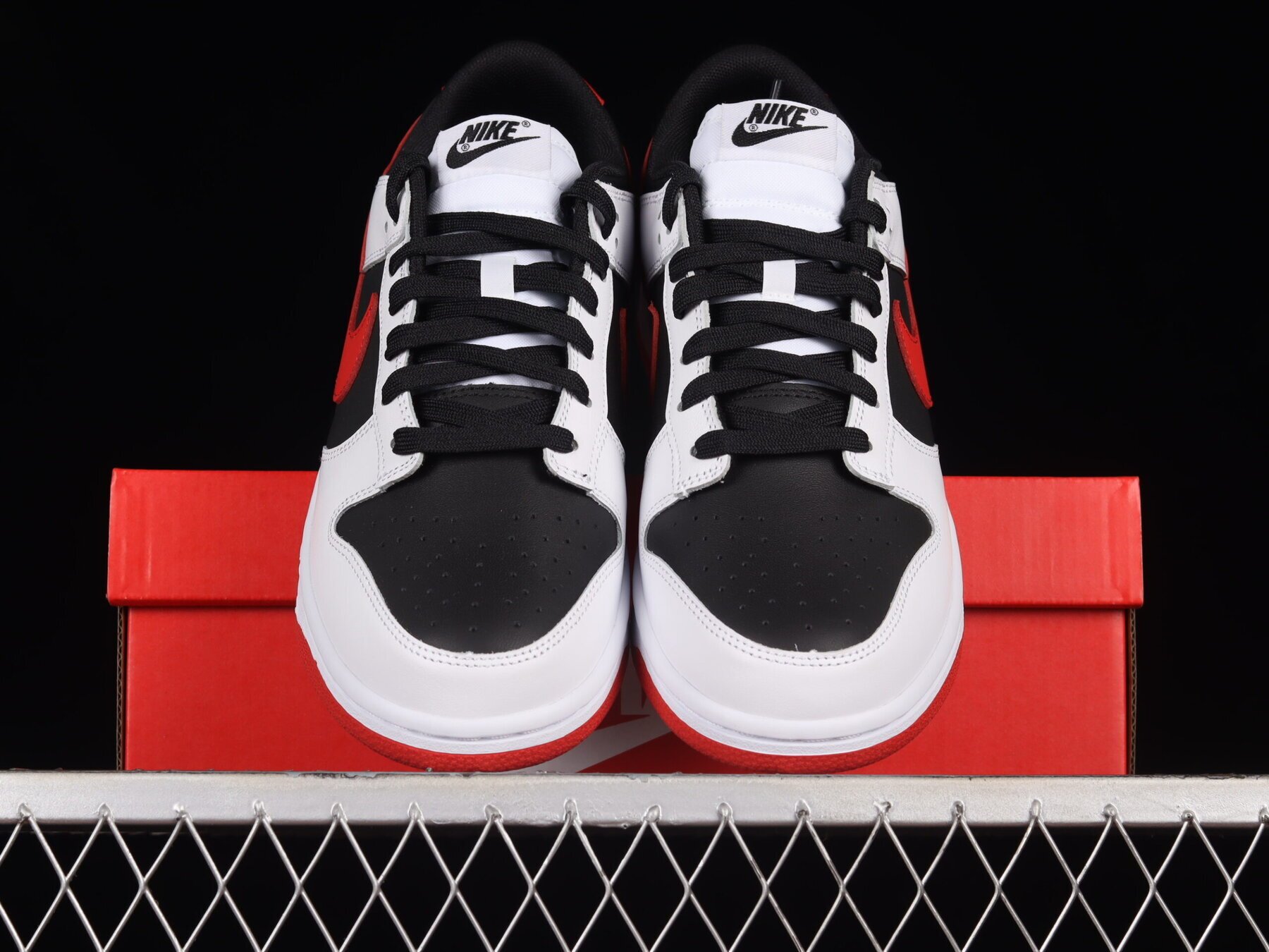 Dunk Low Reverse Panda Red Swoosh - Image 5