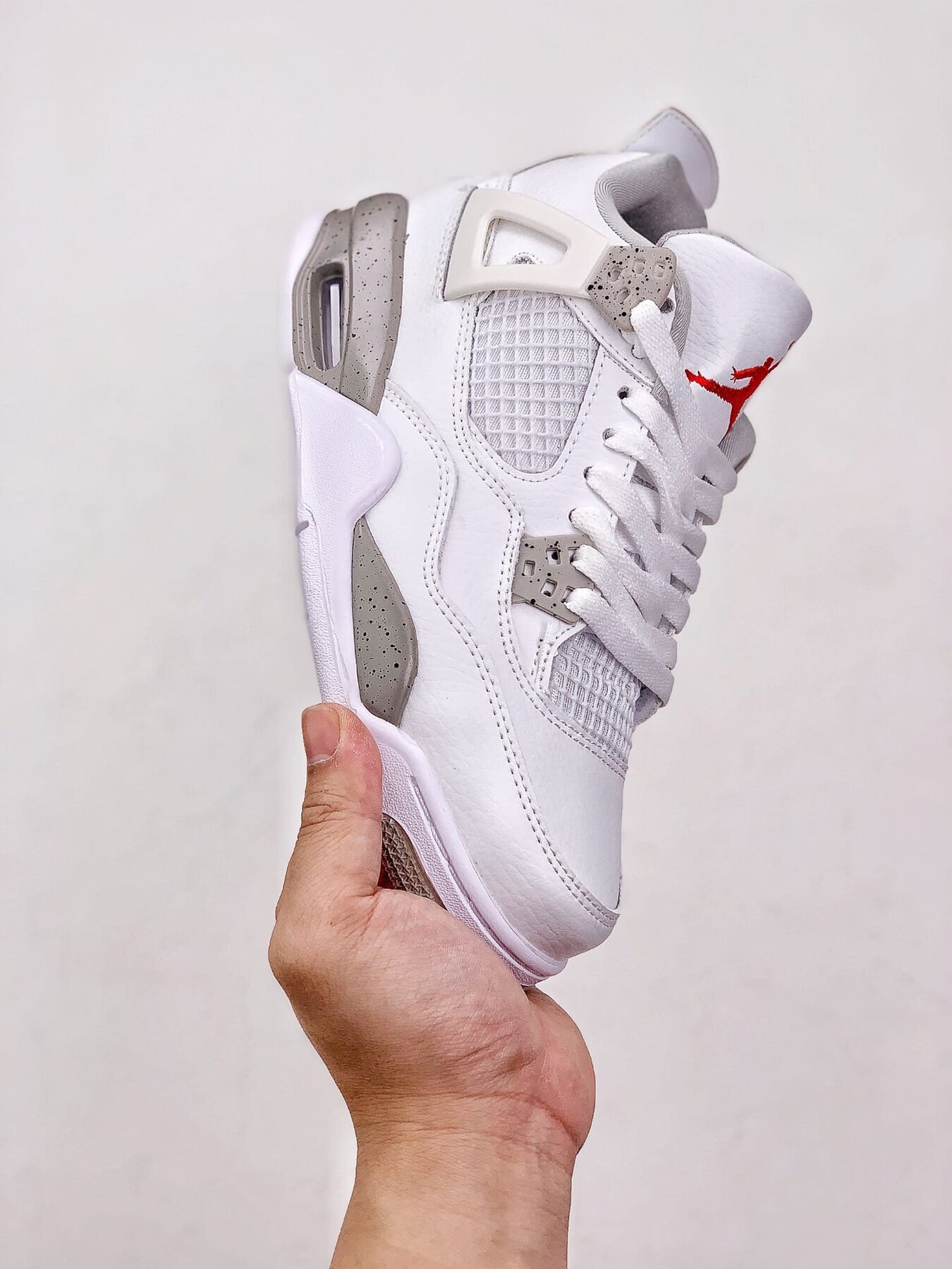 AJ4 Retro White Oreo extended size - Image 2