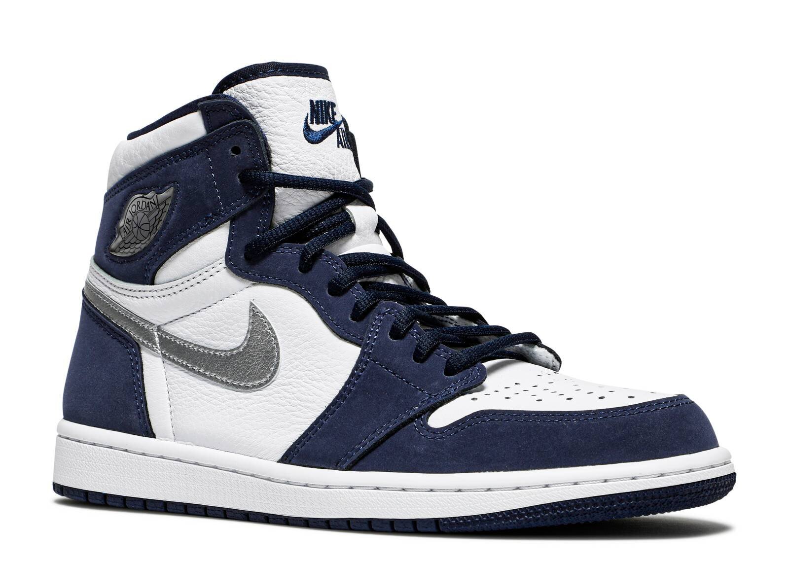 featuring white tumbled leather