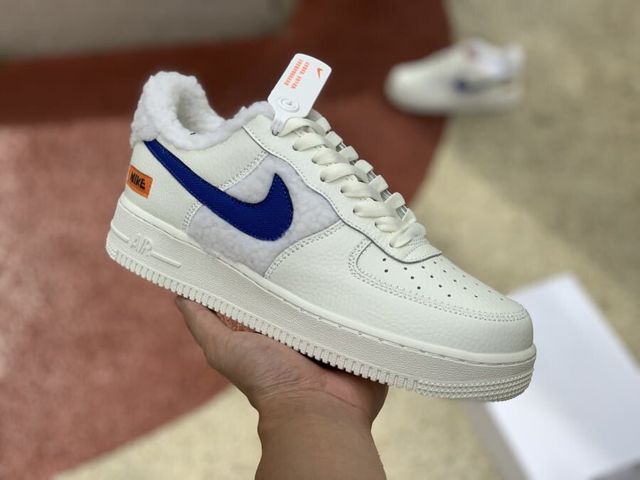 Air Force 1 Low Sherpa Fleece White - Image 5