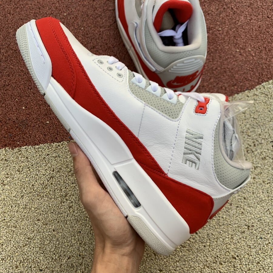 AJ3 Retro Tinker White University Red - Image 3