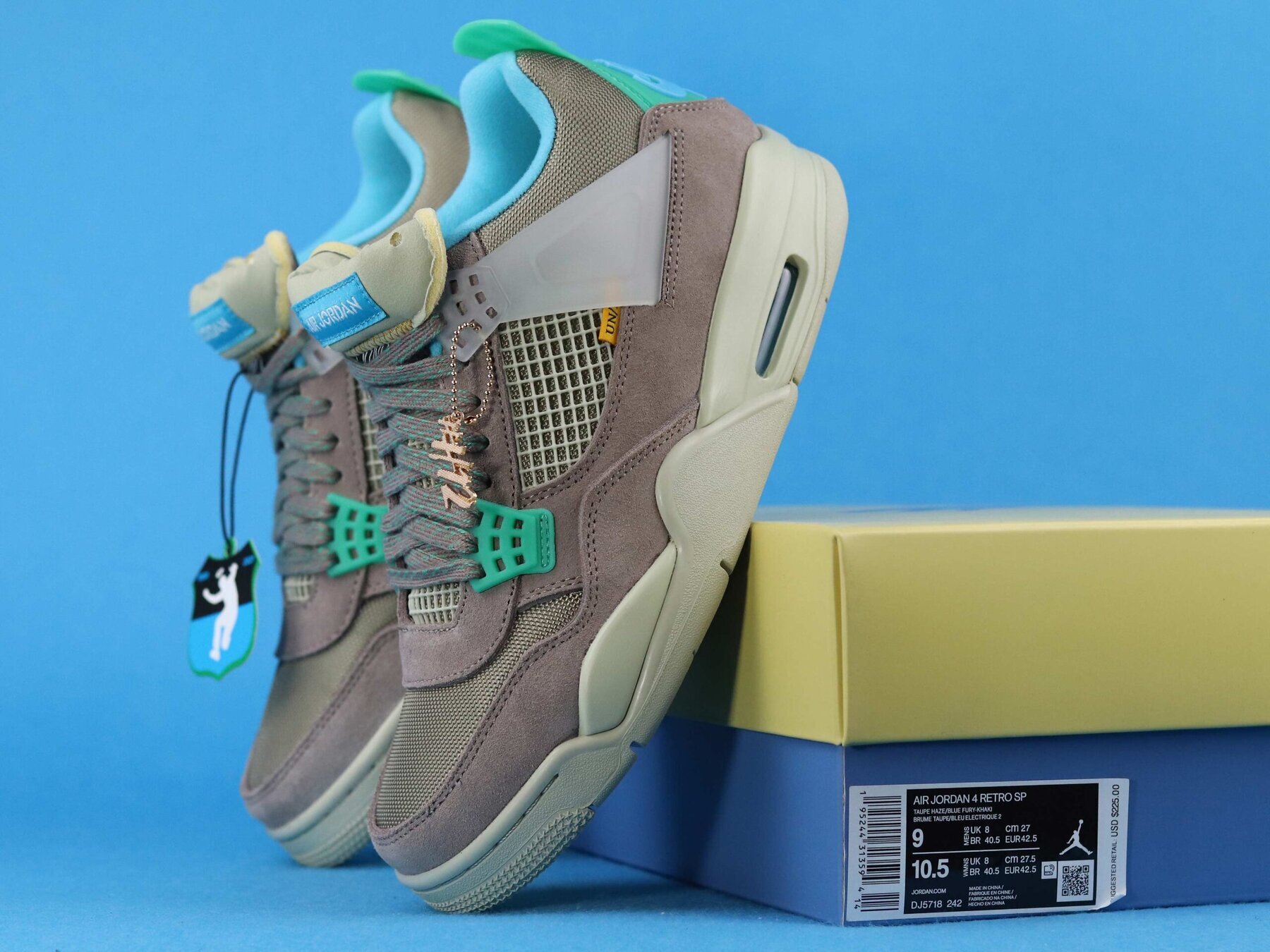 AJ4 Retro SP 30th Anniversary Union Taupe Haze - Image 14