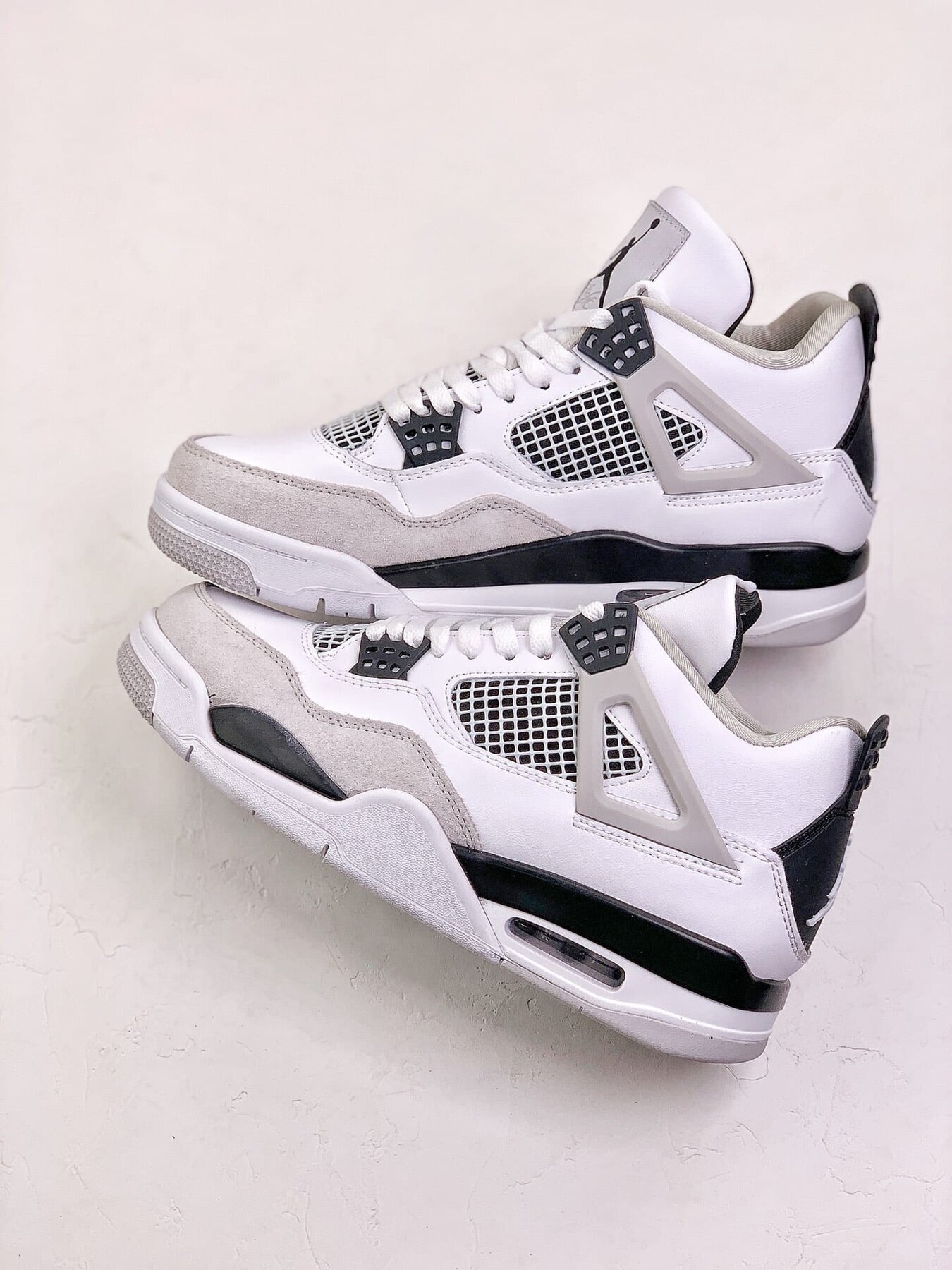 AJ4 Retro Military Black Extended Size - Image 2