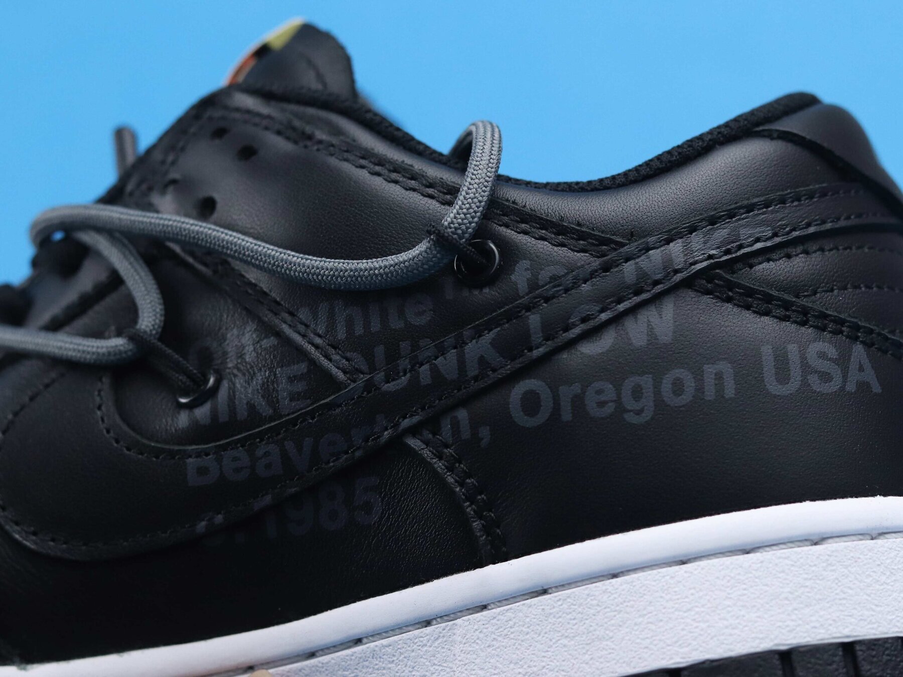 Dunk Low Off-White Black - Image 4