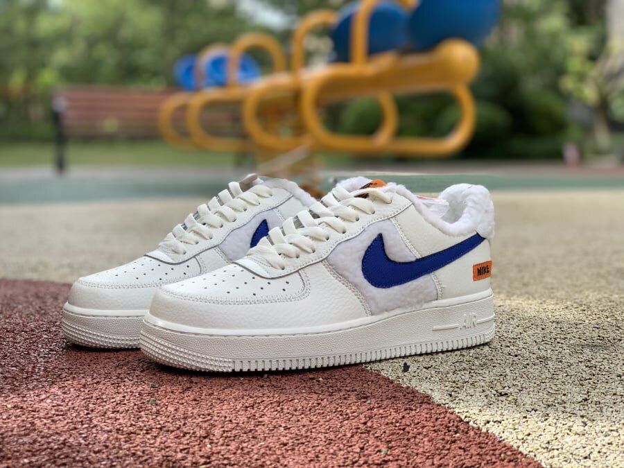 Air Force 1 Low Sherpa Fleece White - Image 7