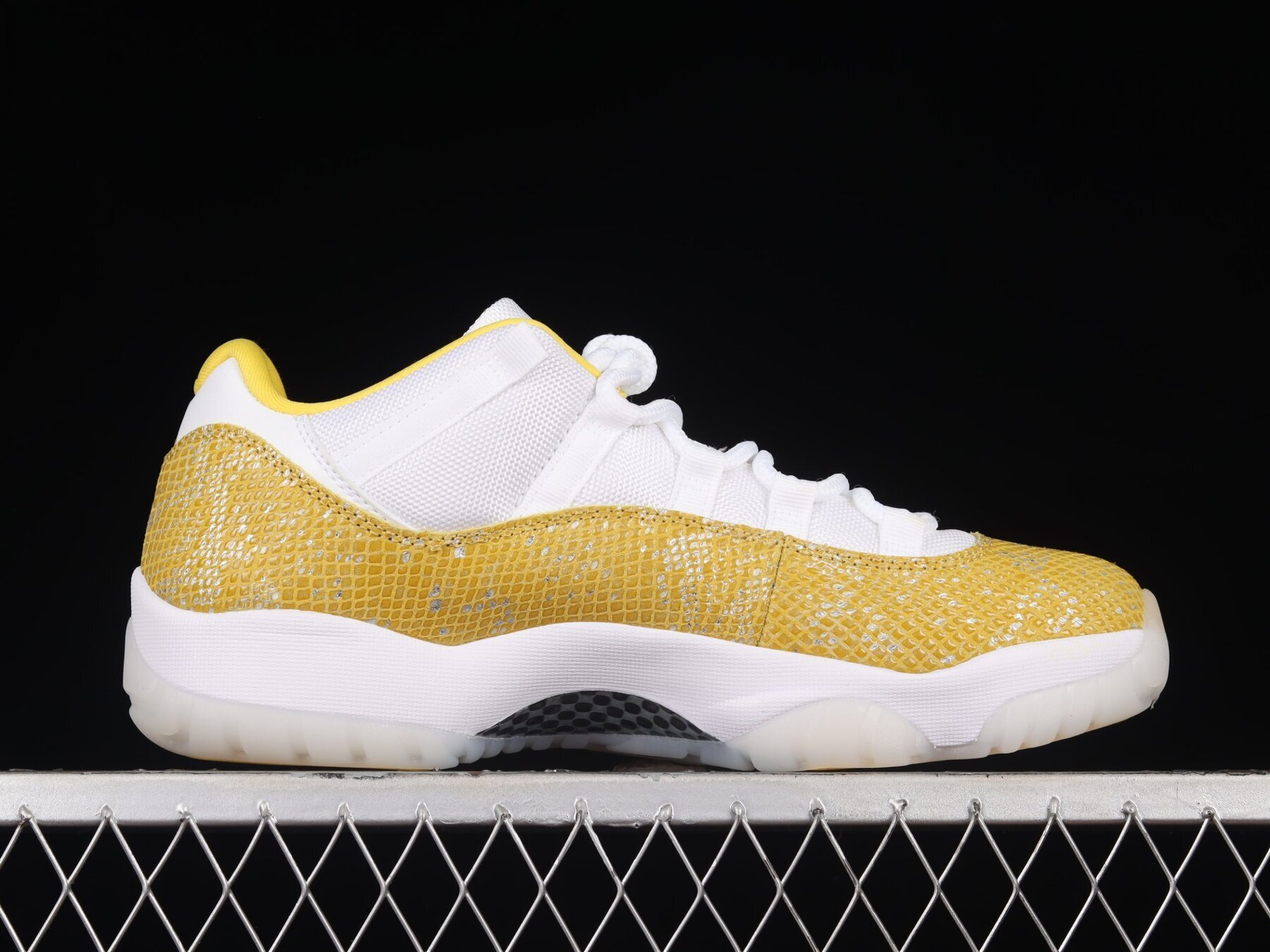 AJ11 Low Yellow Snakeskin - Image 6