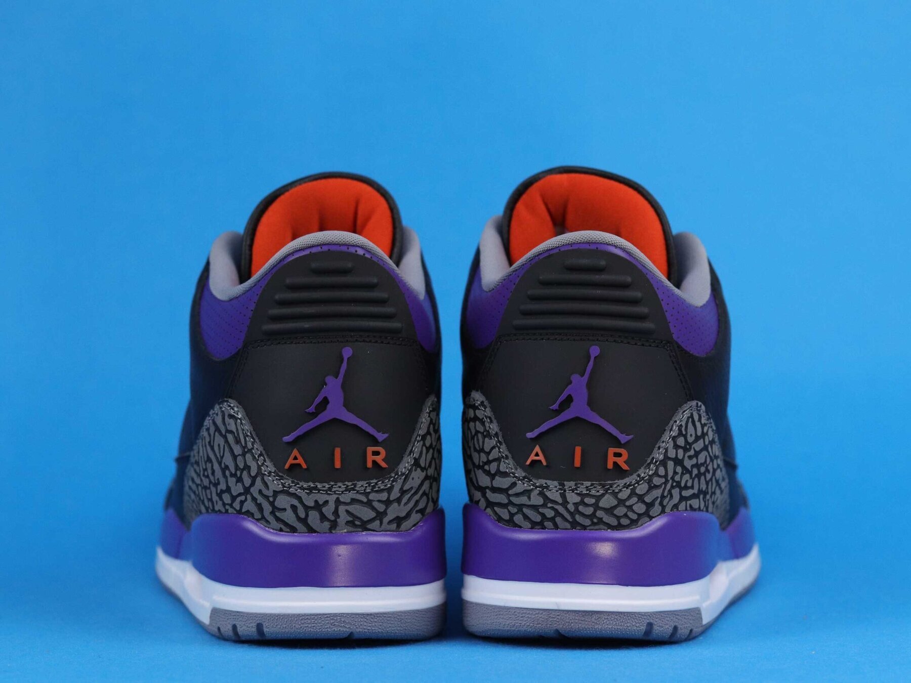 AJ3 Retro Black Court Purple - Image 6