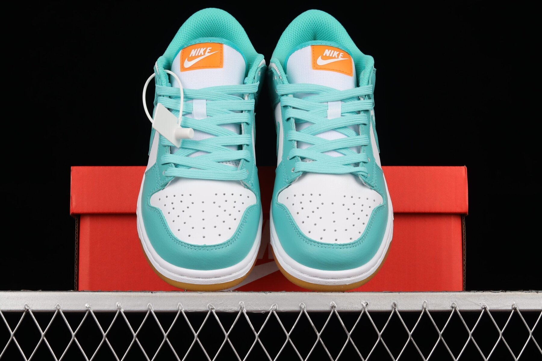 Dunk Low White Turquoise (W) - Image 7