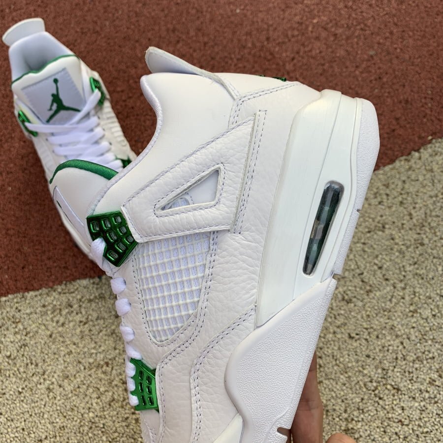 AJ4 Retro Metallic Green Extended size 14 - Image 6