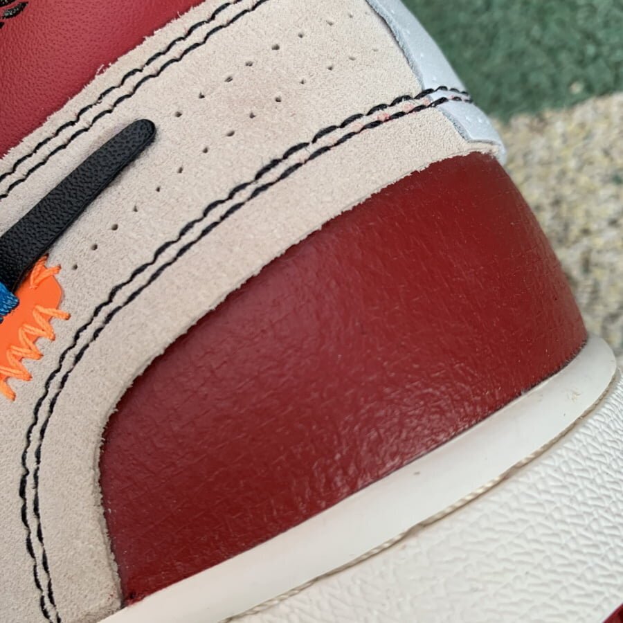OFF WHITE AJ1 Chicago Red Extended Size - Image 17