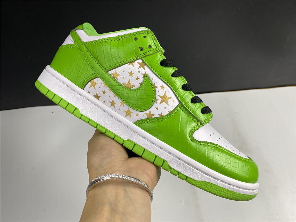 Supreme x SB Dunk Low Mean Green - Image 15