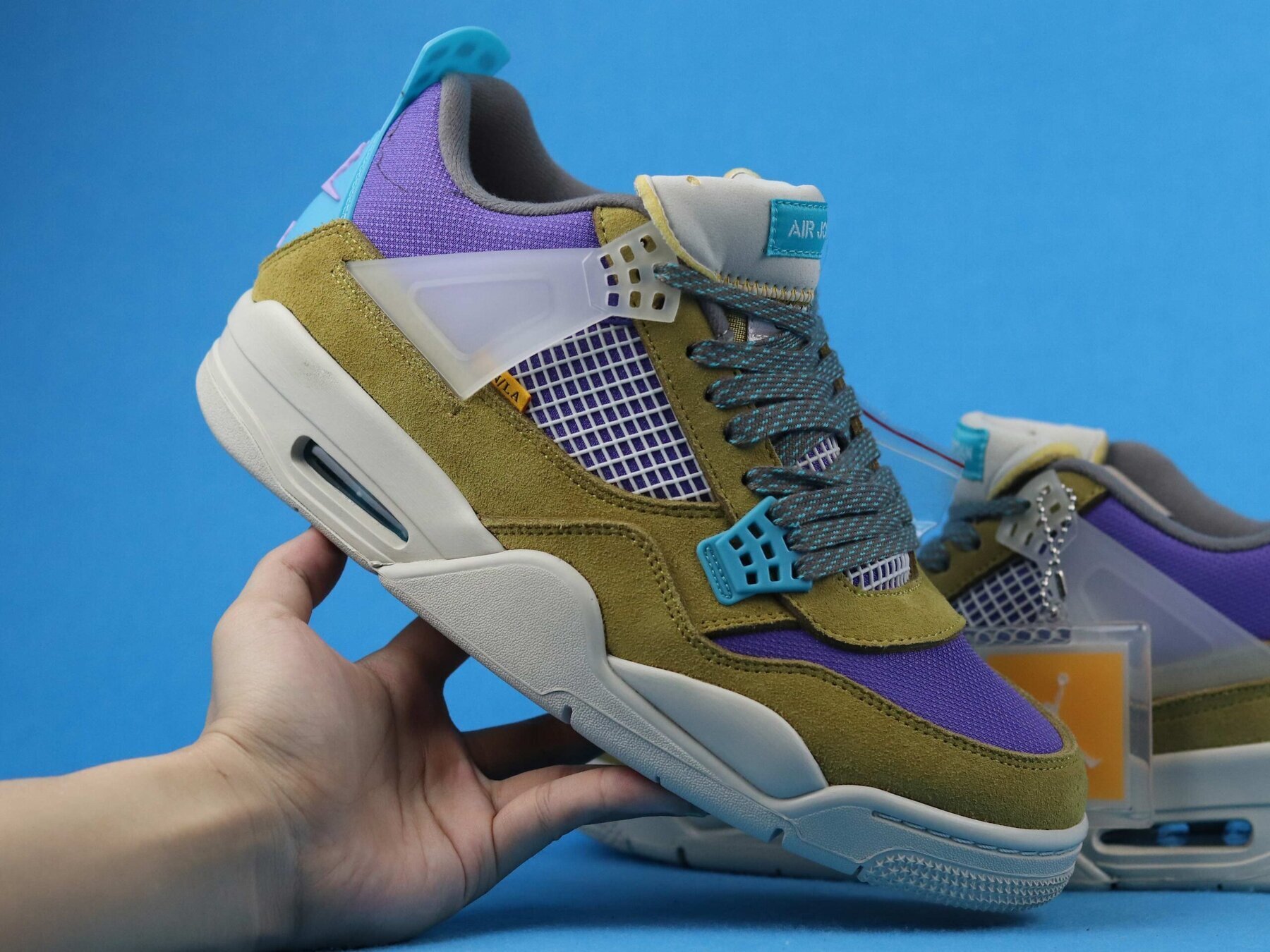 AJ4 Retro SP 30th Anniversary Union Desert Moss - Image 4