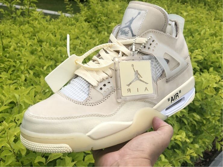AJ4 Retro Off-White Sail Extended Size - Image 4