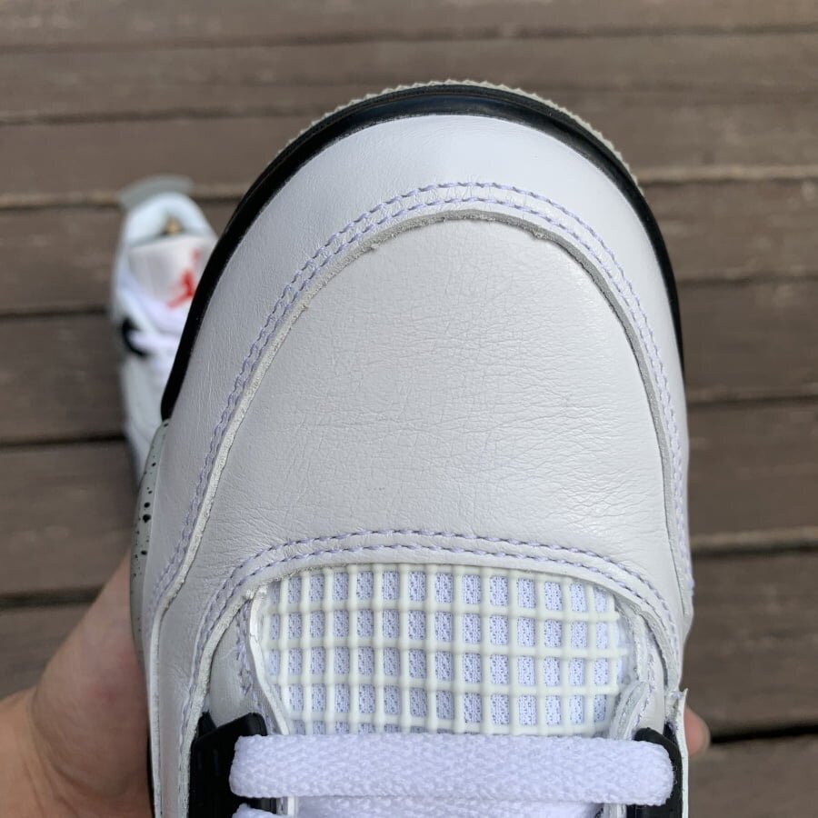AJ4 Retro White Cement Extended Size - Image 6