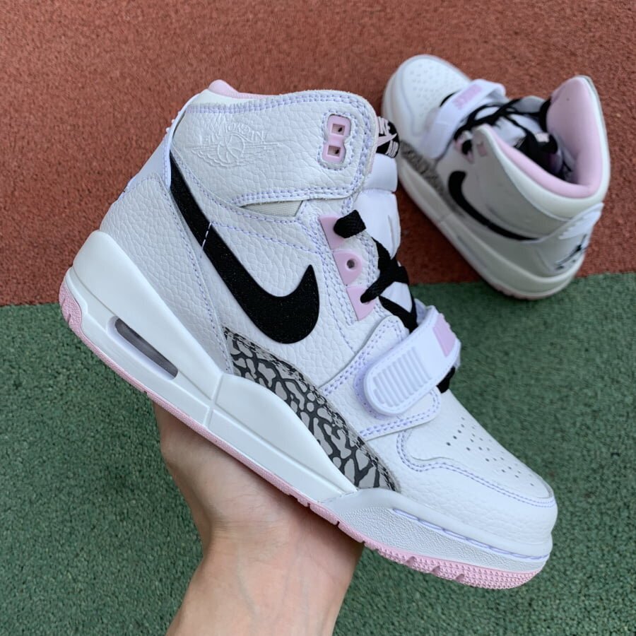 AJ Legacy 312 White Black Pink Foam - Image 4