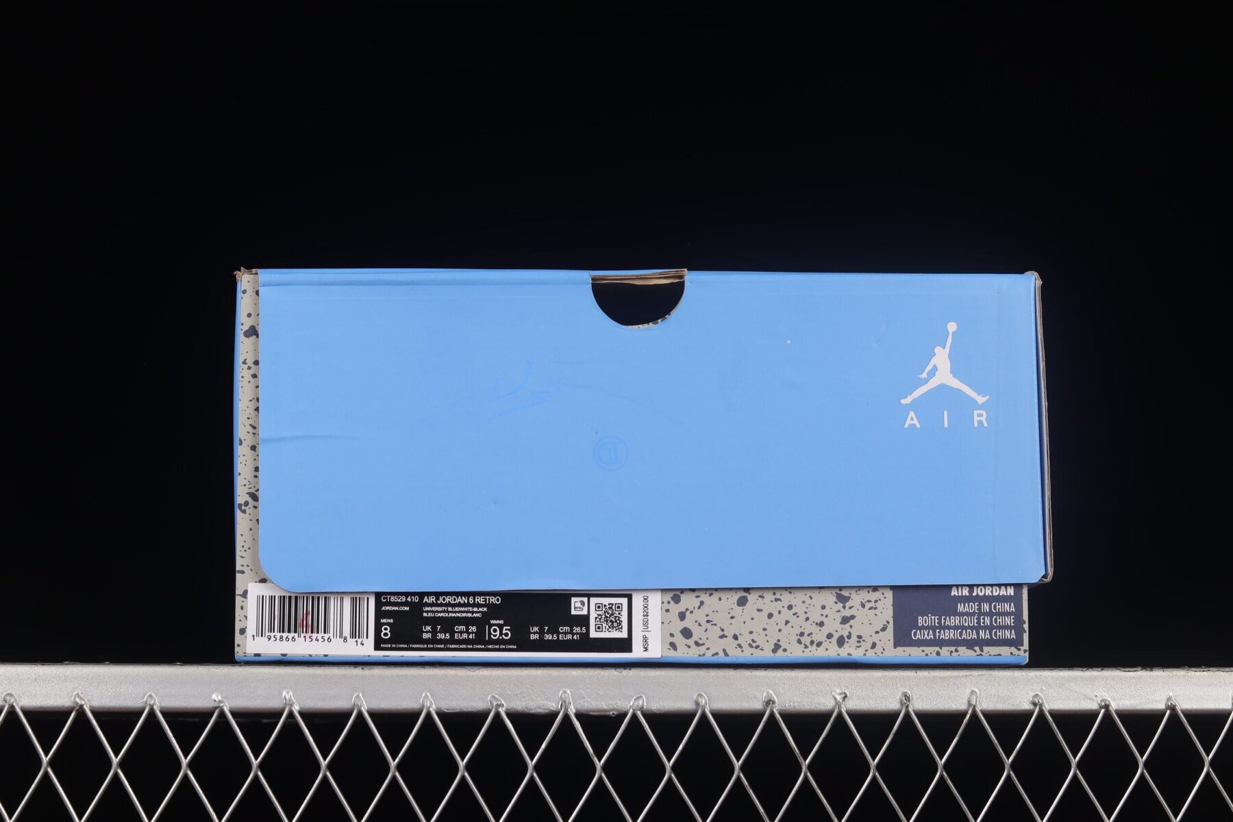 AJ6 Retro UNC White - Image 9
