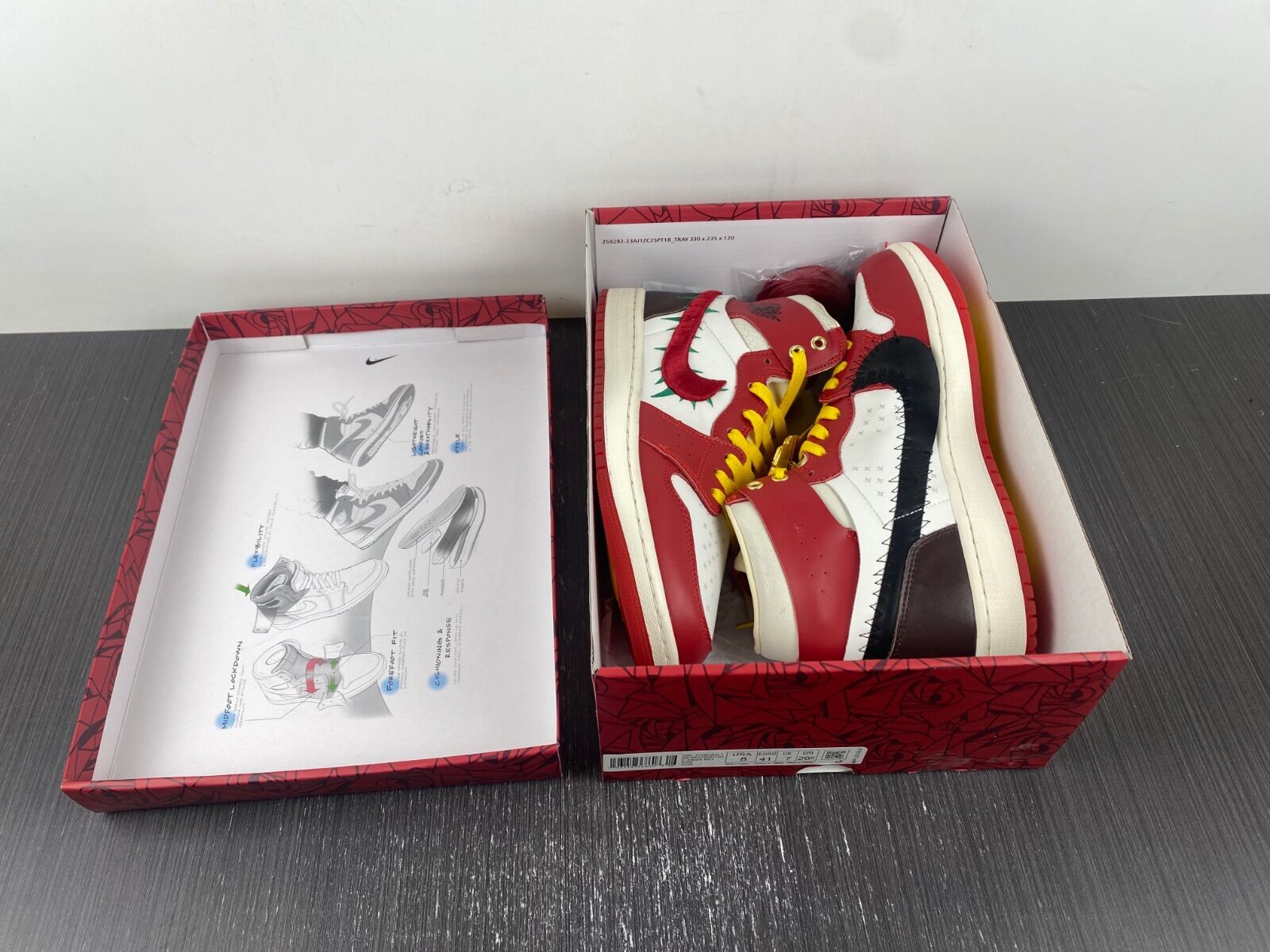 AJ1 High Zoom Air CMFT 2 Teyana Taylor A Rose From Harlem - Image 12