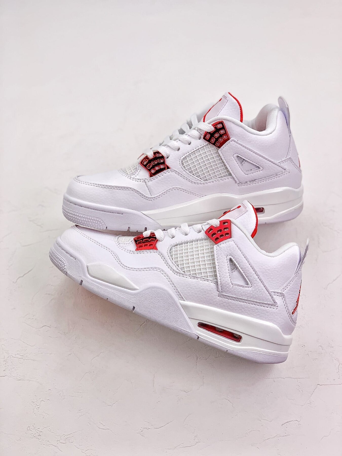 AJ4 Retro Metallic Red Extended size 14 - Image 6