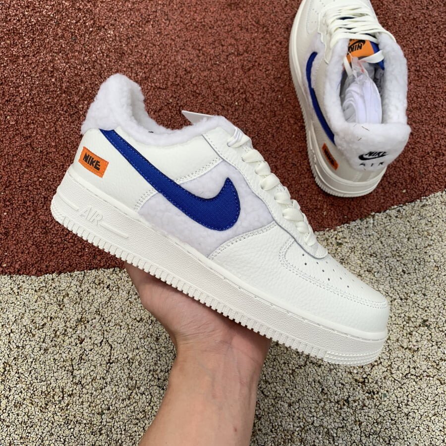 Air Force 1 Low Sherpa Fleece White - Image 8