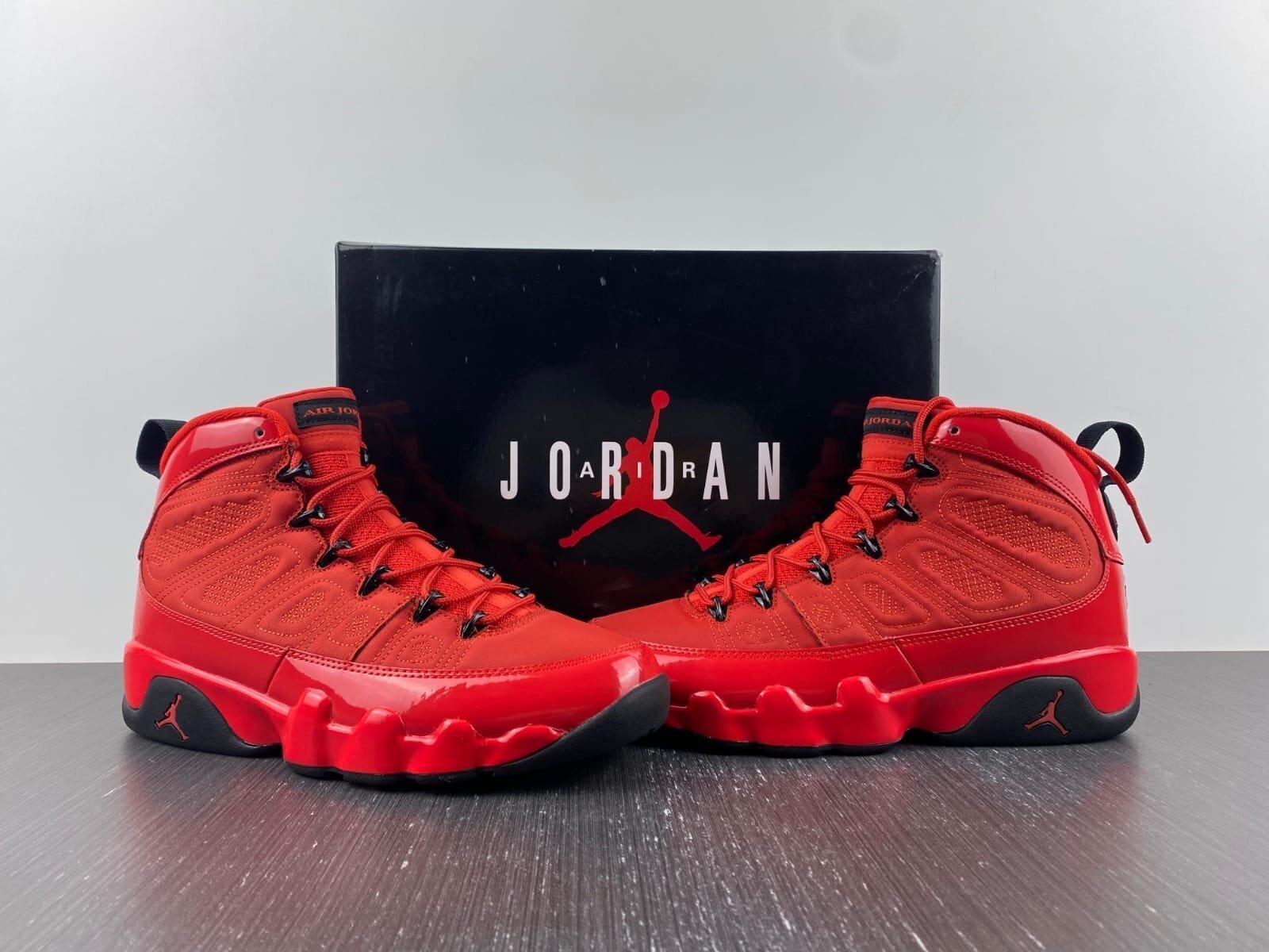 AJ9 Retro Chile Red - Image 2