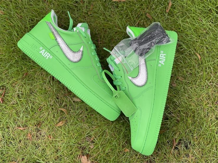 Air Force 1 Low Off-White Light Green Spark - Image 3