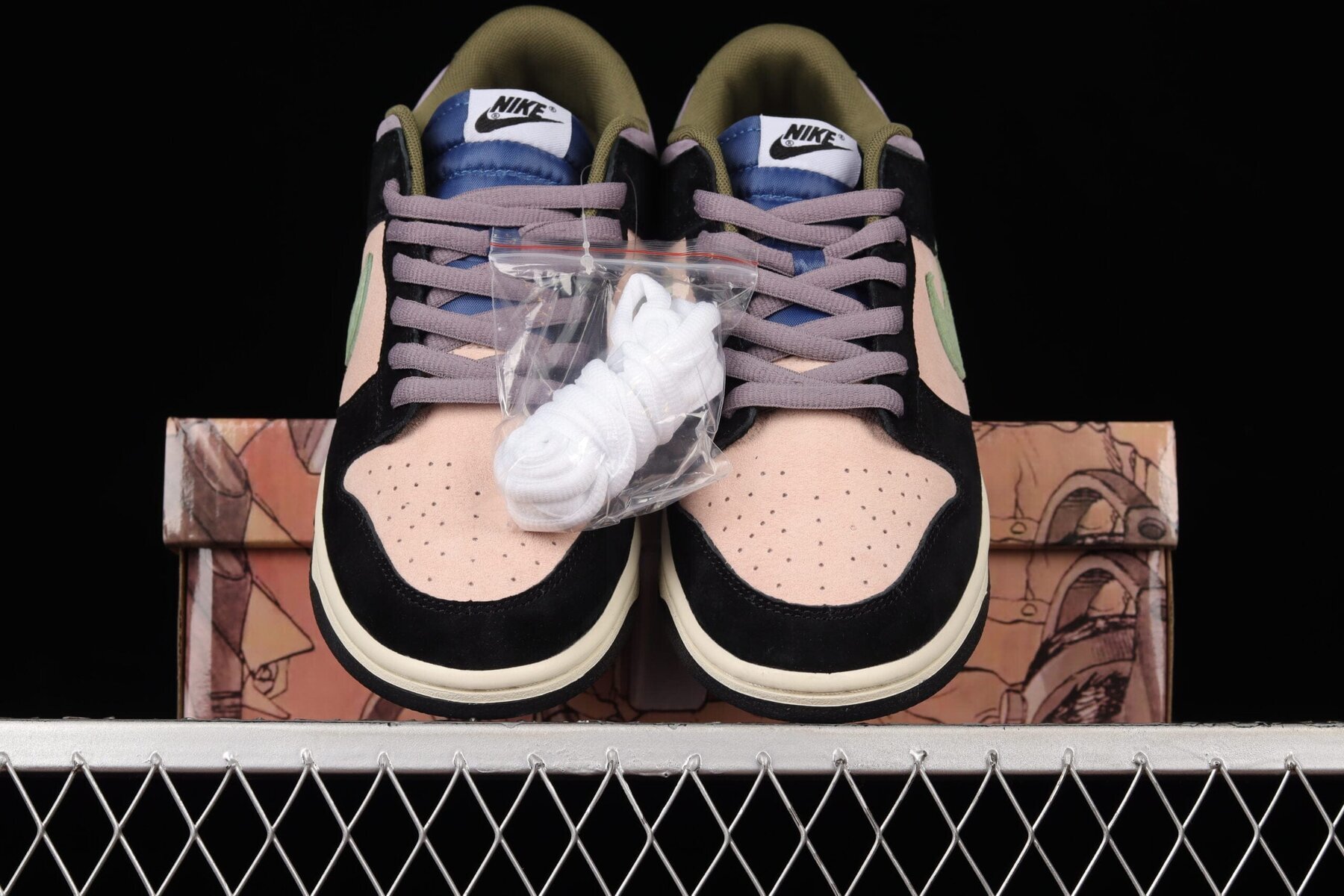 Otomo Katsuhiro x SB Dunk Low Steamboy OST Purple Green - Image 4