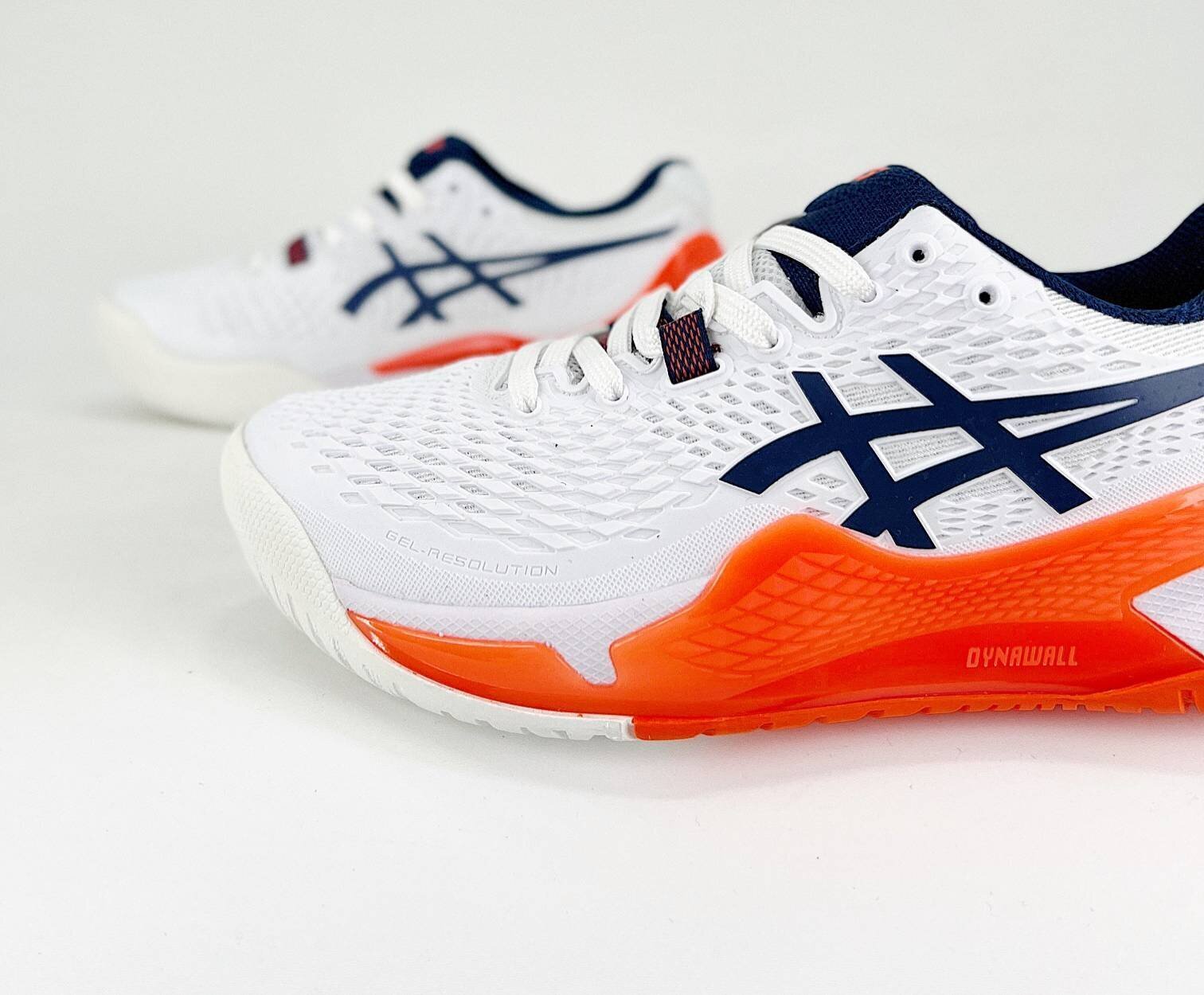 ASICS Gel-Resolution 9 Clay White/Orange - Image 6