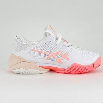 ASICS Court FF 3 White/Sun Coral