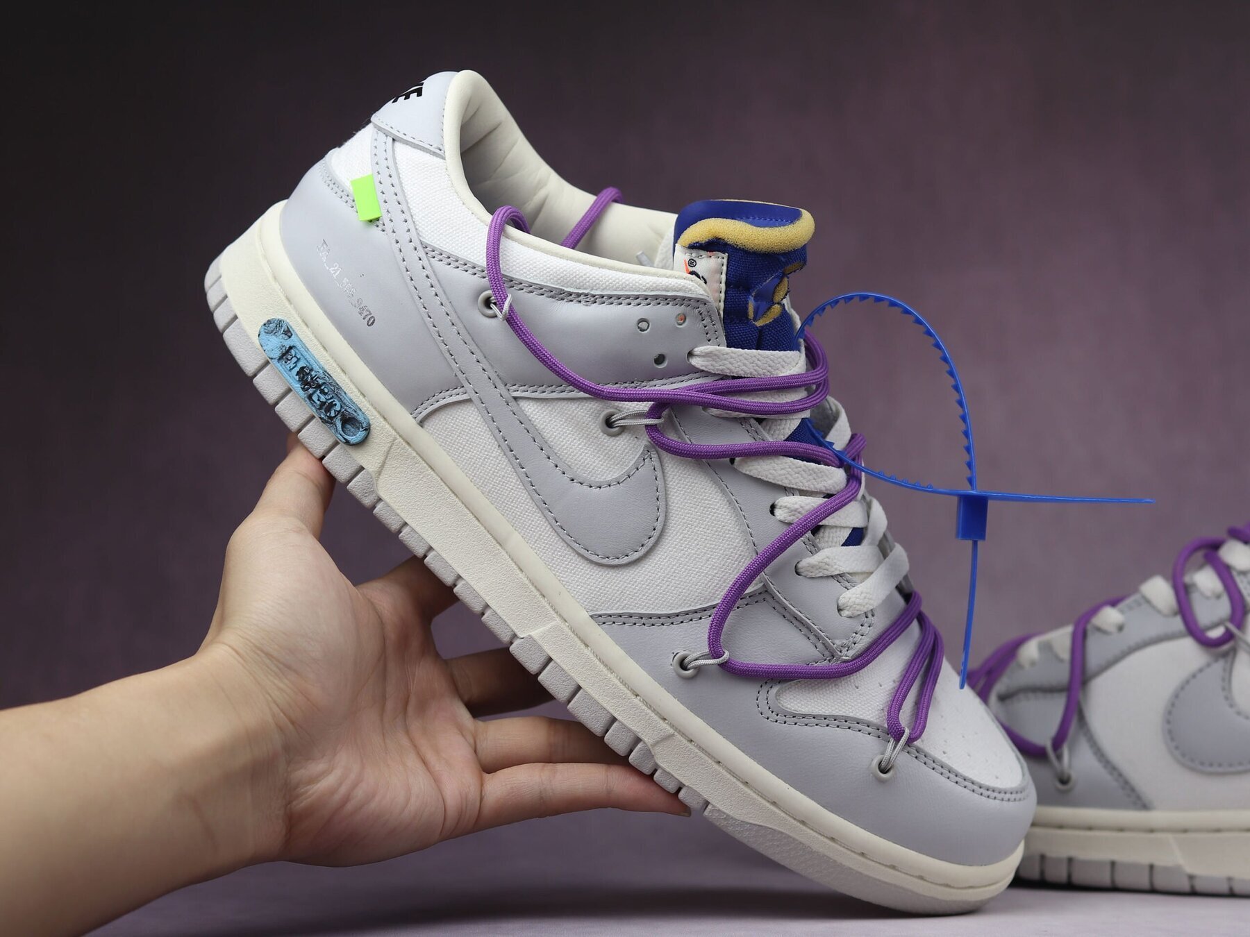 Off White Dunk Lot 48 - Image 3